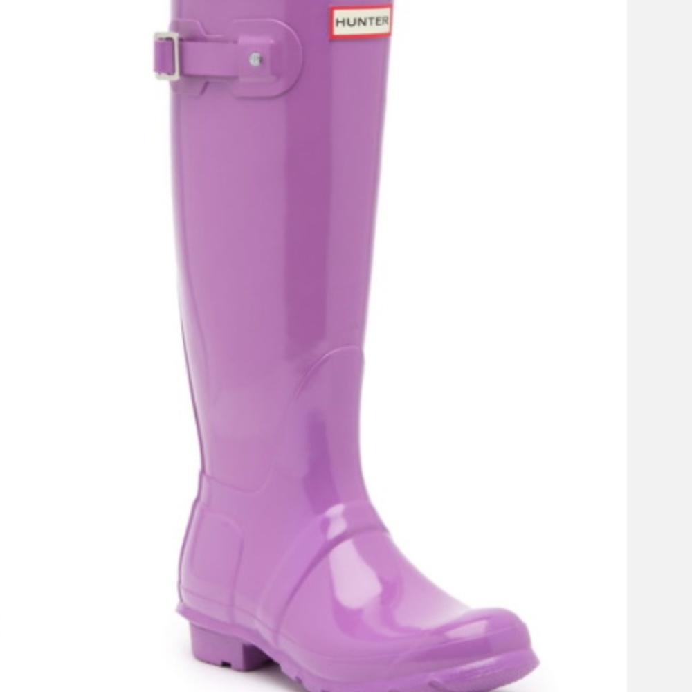 HUNTER Original Tall Waterproof Rain Boots Sz 7or8